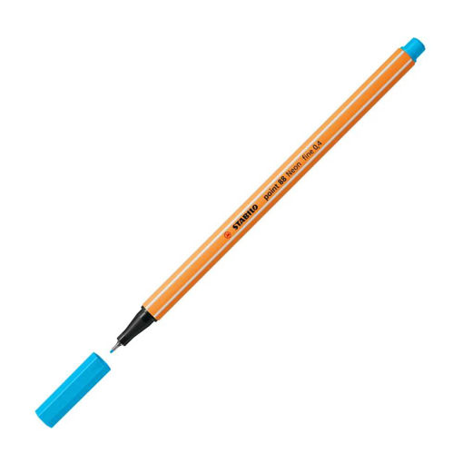 Picture of STABILO FINELINER PEN NEON BLUE (88/031)